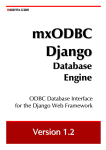 mxODBC for Django - ODBC Interface for the Django