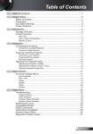 Users Manual - About Projectors