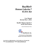 Human Galectin-7 ELISA Kit Protocol