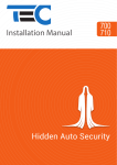 Installation Manual Hidden Auto Security