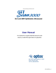 OTI Scan 3000 User Manual