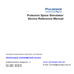 Pulsonix Spice Device Reference Manual