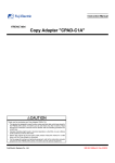 Copy Adapter "CPAD-C1A" - Fuji Electric Corp. of America