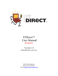 ITDirect&trade; User Manual