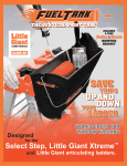 Little Giant Fuel Tank Accessory Useer Manual