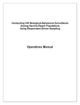 Operations Manual - Global Health Sciences