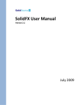 SolidFX User Manual