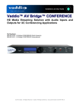 AV Bridge CONFERENCE Manual
