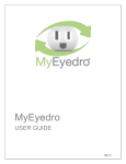 MyEyedro User Guide