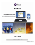 HazMasterG3 User Manual