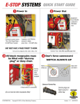 e-stop systems quick start guide - In