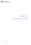 VIA VAB-600 User`s Manual