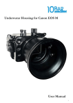 Underwater Housing for Canon EOS M User Manual