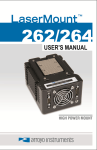 260 Series LaserMount User`s Manual