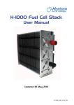 H-1000 Fuel Cell Stack - Horizon Fuel Cell/Brasil H2
