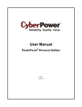 PowerPanel Personal Edition User Manual