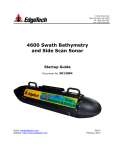 4600 Swath Bathymetry and Side Scan Sonar Startup