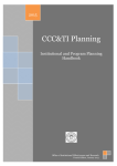 CCC&TI Planning Handbook - Caldwell Community College and