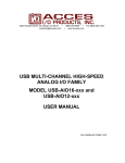 USB-AIO Family User Manual