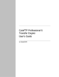 CuteFTP Professional 6 User`s Guide - TE