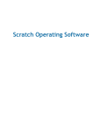 Scratch 4 Operating Softwarex - Surface Machine Systems, LLC