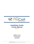 Install ReCall Server
