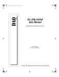 PC-LPM-16/PnP User Manual - Artisan Technology Group