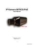 Aviosys IP Kamera 9070CS PoE user manual