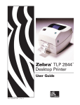 Zebra® TLP 2844 Desktop Printer