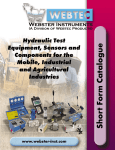 Webtec - Independent Hydraulics Manufacturer | Hydraulic System