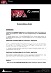 Ovation Release Notes Installation