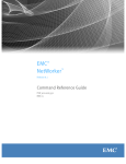 EMC NetWorker Command Reference Guide
