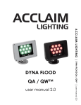 acclaim dyna flood qa-qw - user manual 2.0