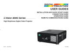 USER GUIDES - Projector Central