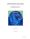 AHAS (AVHRR Hydrological Analysis System)