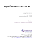 User Manual - RayBiotech, Inc.