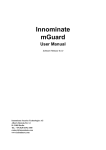 Innominate mGuard User Manual