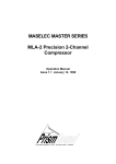 MASELEC MASTER SERIES MLA-2 Precision 2
