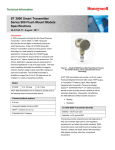 ST 3000 Smart Transmitter Series 900 Flush Mount Models