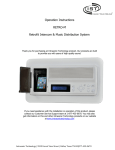 Operation Instructions RETRO-M Retrofit Intercom & Music