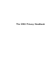 The GNU Privacy Handbook