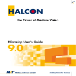 HDevelop User`s Manual