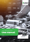LMC320 User manual