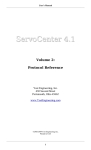 ServoCenter 4.1 Manual Volume 2: Protocol