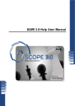 Click here to SCOPE 3.0 Help User Manual