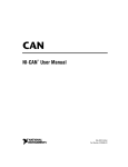 NI-CAN User Manual - National Instruments