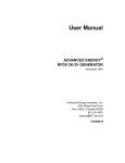 User Manual