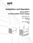 Installation and Operation