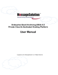 MessageSolution EEA 3.0 Manual