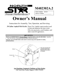 Owner`s Manual - Northern Tool + Equipment